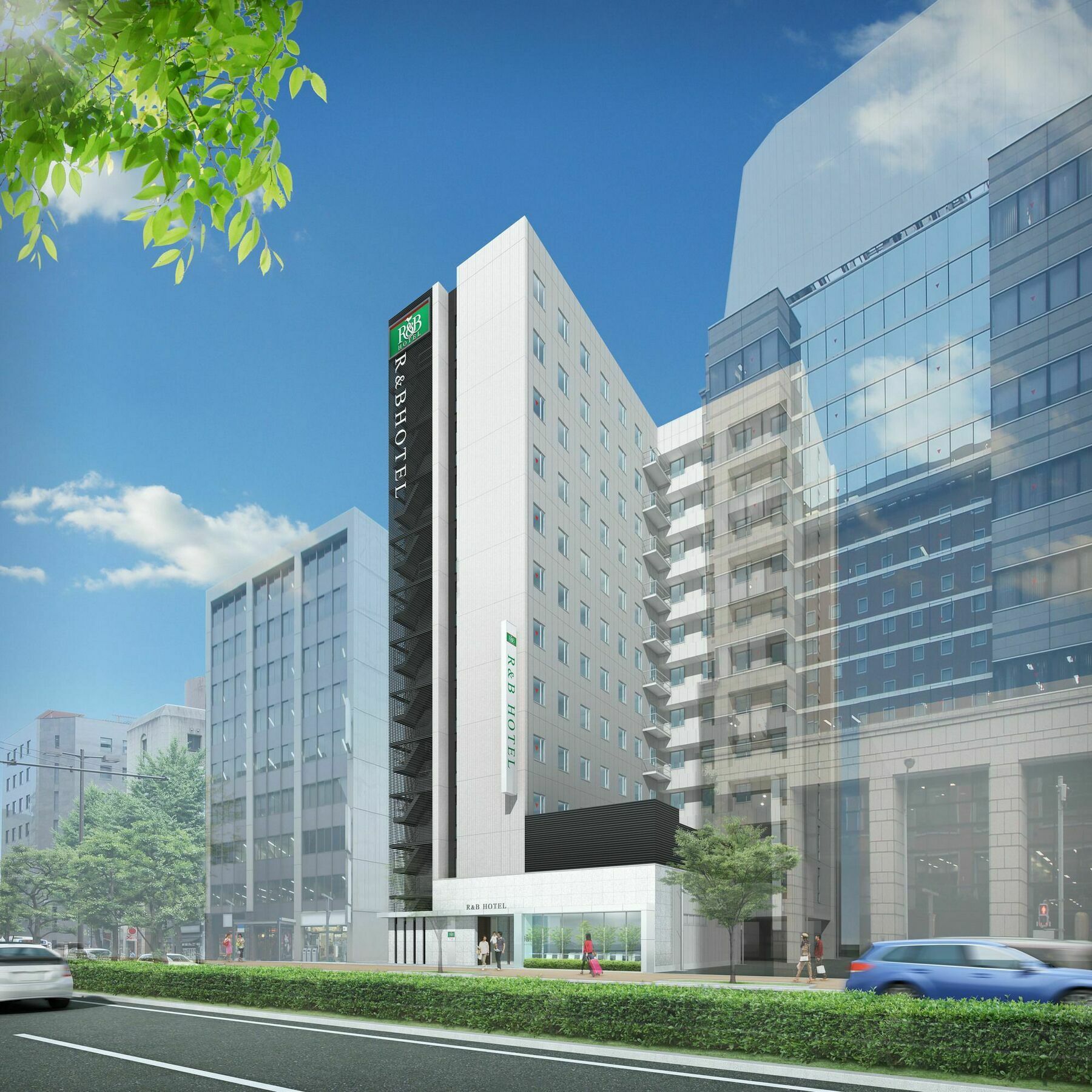R&B Hotel Hakata Ekimae 2 Fukuoka  Exterior foto